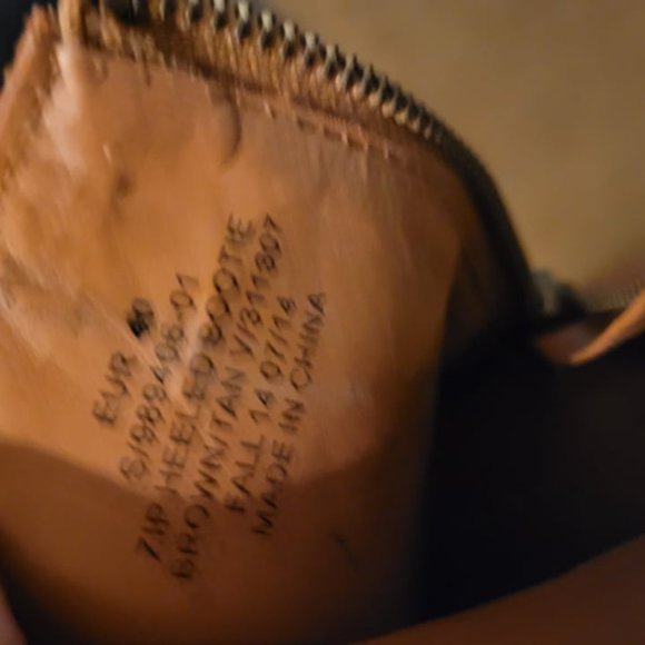 Gap Size 9 Leather Ankle Boot - Picture 3 of 5